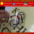 custom plastic transparent window stickers